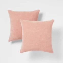 2pk Chenille Square Throw Pillows - Threshold™ -Haven Home Store GUEST 95205e56 7de2 4323 b599 d4caabab52a6