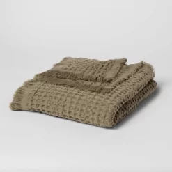 60"x80" Waffle Bed Throw - Threshold™ -Haven Home Store GUEST 9b432fa6 b54b 4526 9bd3 7c177033fa45