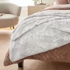 55"x80" Faux Fur Ribbed Bed Blanket - Threshold™