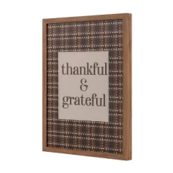 16" X 20" Thankful & Grateful Framed Under Plexi - Threshold™ -Haven Home Store GUEST 9fe6a2a5 fdbe 4a2f a30d 4548841ce9d7