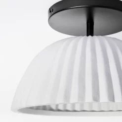 Scalloped Semi-Flush Mount Ceiling Light - Threshold™ Designed With Studio McGee 7 Scalloped Semi-Flush Mount Ceiling Light - Threshold™ Designed With Studio McGee -Haven Home Store GUEST a2f6c445 d12d 433d 863f a723149ed3de