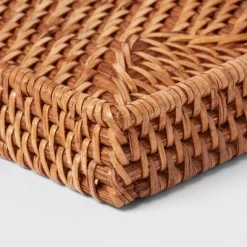 Rattan Tray Light Brown - Threshold™ -Haven Home Store GUEST a483bb96 0859 4ec8 b99d c4c54db21101