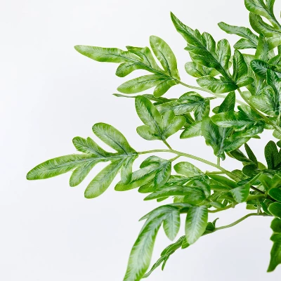 Small Artificial Ribbon Fern Leaf In Pot - Threshold™ Designed With Studio McGee 2 Small Artificial Ribbon Fern Leaf In Pot - Threshold™ Designed With Studio McGee - Image 2