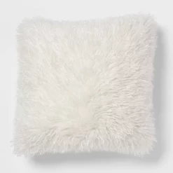 Euro Faux Mongolian Fur Decorative Throw Pillow - Threshold™ -Haven Home Store GUEST abf672e9 c96a 44d6 9aaa 722cc70c4d15