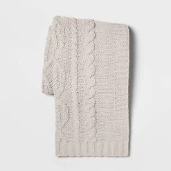 Cable Knit Chenille Throw Blanket - Threshold -Haven Home Store GUEST aca2865a dcc5 4732 8e26 c7e2a1b173ac
