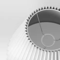 Small Pleated Lamp Shade White - Threshold™: Empire Shape, Cotton/Nylon, 7" H -Haven Home Store GUEST aca8373e affe 4fef 83f4 502efb609ad3