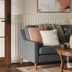 Oversized Textural Woven Square Throw Pillow - Threshold™