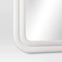 24"x36" Textured Wall Mirror White - Threshold™ -Haven Home Store GUEST ae6ddb49 9984 4f68 a052 4238b1edc133