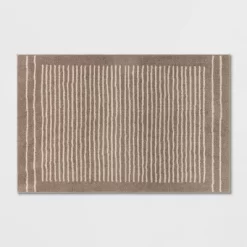 2'6"x4' Washable Knitted Stripe Accent Rug - Threshold™ -Haven Home Store GUEST aef6cd95 a564 4f19 8b4e 204de8b7e707