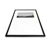 18" X 24" B&W Layered Landscape Weighted Mat Framed Wall Print - Threshold™ Designed With Studio McGee