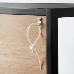 Crystal Cove Glass TV Stand For TVs Up To 59" - Threshold™ Designed With Studio McGee 9 Crystal Cove Glass TV Stand For TVs Up To 59" - Threshold™ Designed With Studio McGee -Haven Home Store GUEST af8a8c1b cb42 423b a11f 43f34a0aa749