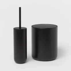 Metal Waste Can Black - Threshold™ -Haven Home Store GUEST b0320eea b2f7 4cc8 861e 64b66fdb0fcc