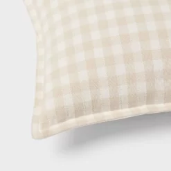 Gingham OS Oblong Dec Pillow Khaki/Ivory - Threshold™: Cotton Rectangle Lumbar Support, Indoor Use 5 Gingham OS Oblong Dec Pillow Khaki/Ivory - Threshold™: Cotton Rectangle Lumbar Support, Indoor Use -Haven Home Store GUEST b0ddf318 dd01 4b10 872c 946b78ebd1ae