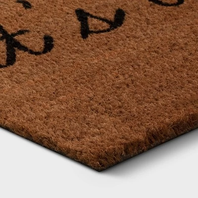 1'6"x2'6" Natural Printed Rug Black - Threshold™ 2 1'6"x2'6" Natural Printed Rug Black - Threshold™ - Image 2