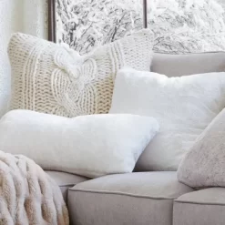 50"x60" Ruched Faux Rabbit Fur Throw Blanket - Threshold™ -Haven Home Store GUEST b29ec717 0450 43ed a746 fbc4a787692a