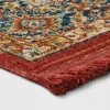 Damask Woven Persian With Fringe Rug - Threshold