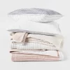 Reversible Cotton Stripe Quilt Collection - Threshold™