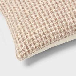 Woven Oblong Decorative Throw Pillow Khaki - Threshold™ -Haven Home Store GUEST b98983f0 ab48 4714 adfd 1c33d0181318