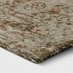 Oakton Jacquard Chenille Area Rug Rust - Threshold™ -Haven Home Store GUEST b9d5ac3f 583b 4602 964c 6d3807587392