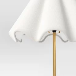 Wavy Shade Collection With Ceramic Base Floor Lamp Green - Threshold™ -Haven Home Store GUEST ba8cf36d aaeb 45fa 85e9 04d8677200e9