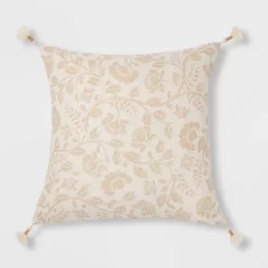 Jacobean Square Throw Pillow - Threshold™ -Haven Home Store GUEST bcd4d061 ca23 4438 9d57 0632e6f84eb6