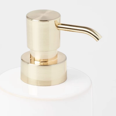 Ceramic Foaming Soap Pump White - Threshold™ 2 Ceramic Foaming Soap Pump White - Threshold™ - Image 2