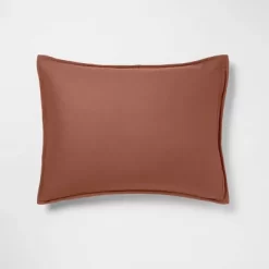 Space Dyed Cotton Linen Sham - Threshold™ -Haven Home Store GUEST bd173b4c 6516 4c60 9f36 5347b776480f