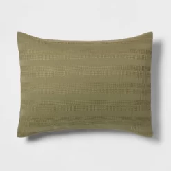 4pc Woven Waffle Stripe Comforter Bedding Set - Threshold™ -Haven Home Store GUEST bd7f78c7 01a5 48cc 8c8e 6da51d1779c2