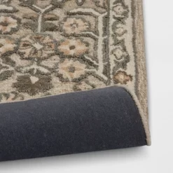 5'x7' Handtufted Textural Floral Area Rug Sage Green - Threshold™ -Haven Home Store GUEST bec27750 0d9c 43d2 981a 2ed6dbf83b29