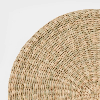 15" Round Woven Seagrass Charger Natural - Threshold™ 3 15" Round Woven Seagrass Charger Natural - Threshold™ - Image 3