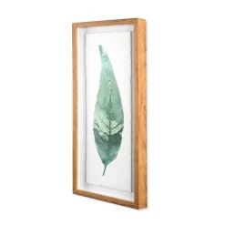 (Set Of 3) 28"x12" Framed Leaves Decorative Wall Art White - Threshold™ -Haven Home Store GUEST c5e9b8e6 0d03 4546 a2ff 5780b3b021fd