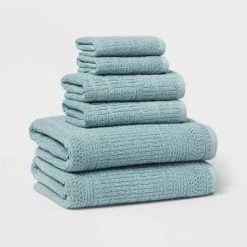 6pc Modern Bath Towels And Washcloths Set - Threshold™ -Haven Home Store GUEST c6773a33 a6b5 419c ada6 4a4c27ffd52b
