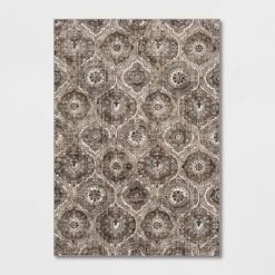 Bailey Companion Tile Print Accent Rug Tan - Threshold™ -Haven Home Store GUEST c86a9554 2700 48a9 8622 373c214e30ab