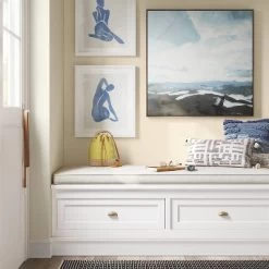 36" X 36" Blue Sky Landscape Framed Canvas - Threshold™