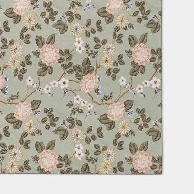 Botanical Floral Tablecloth - Threshold™ 2 Botanical Floral Tablecloth - Threshold™ - Image 2
