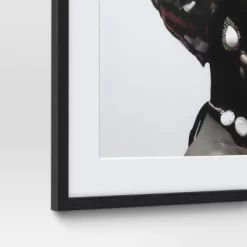 24" X 30" 2pc Cultural Framed Wall Posters - Threshold™: Modern Art Lithograph, Black Frame -Haven Home Store GUEST cfd2b0d5 eb8e 463e 9da4 5b81d97bca90
