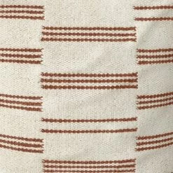 Palmette Wool Kilim Style Pouf With Removable Fill Cream With Rust Stripe - Threshold™ 5 Palmette Wool Kilim Style Pouf With Removable Fill Cream With Rust Stripe - Threshold™ -Haven Home Store GUEST d19b3605 25f9 43d2 810e b79ce5dc5580