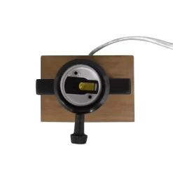 Weston Window Small Lamp Base Black - Threshold™: Modern Rectangle, No Assembly Required, ETL Listed -Haven Home Store GUEST d3eed9ba 3ef0 4352 ae04 53a925bdc24e