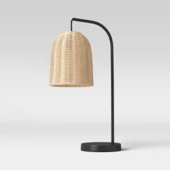Addison Rattan Table Lamp Brown - Threshold™ -Haven Home Store GUEST d4c41b86 c440 4124 9baf f515f0f7cde8