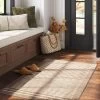 2'6"x4' Washable Knitted Stripe Accent Rug - Threshold™