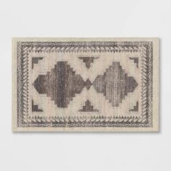 Cromwell Washable Printed Persian Style Rug Tan - Threshold™ -Haven Home Store GUEST d5ac0ca8 2c7a 4b98 a5ae 923d914fb85f