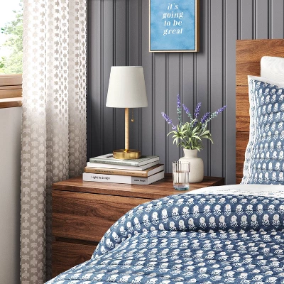 Mini Rattan Wrap Stick Table Lamp Brass - Threshold™ 2 Mini Rattan Wrap Stick Table Lamp Brass - Threshold™ - Image 2