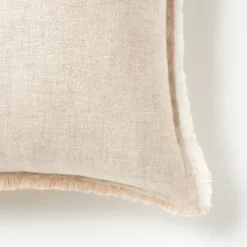 Oversized Reversible Linen Square Throw Pillow With Frayed Edges - Threshold™ Designed With Studio McGee -Haven Home Store GUEST d7063bee bcf1 4424 954d 255a1d0eed1e