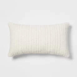 Oversized Textural Woven Throw Pillow Cream - Threshold™ -Haven Home Store GUEST d7a91a82 5918 475d b2f6 dab363b9a19f