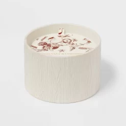 Textured Straight Side Ceramic Warm Cider & Cinnamon Candle White - Threshold™ -Haven Home Store GUEST da89dd7c d841 4241 8aa7 4ee8dfc40781