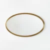 Cast Oval Decorative Wall Mirror Gold - Threshold™ Designed With Studio McGee