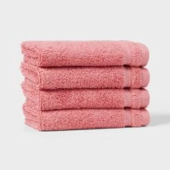 4pk Total Fresh Antimicrobial Washcloth Set - Threshold™ -Haven Home Store GUEST dc62ef3a 03b2 47d6 b32c 669ee20dd827