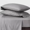 800 Thread Count Solid Sheet Set - Threshold™