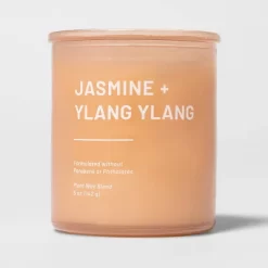 Glass Jar Jasmine And Ylang Candle Orange - Threshold™ -Haven Home Store GUEST e0062fa1 a715 4c57 8af9 3bb2b339e1cb