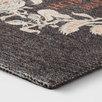 1'8"x2'10" Washable 'Home Sweet Haunted Home' Accent Rug - Threshold™ 2 1'8"x2'10" Washable 'Home Sweet Haunted Home' Accent Rug - Threshold™ - Image 2